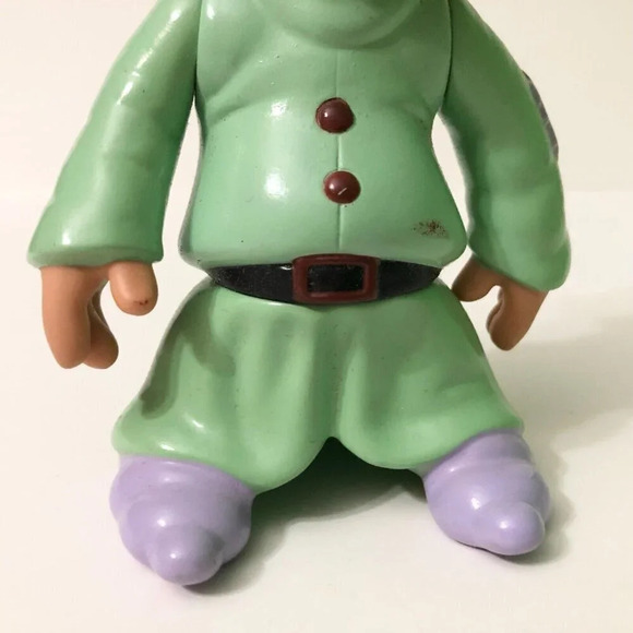 Vtg 1990s Disney Snow White And The Seven Dwarfs Dopey Vinyl Figure - Picture 3 of 16